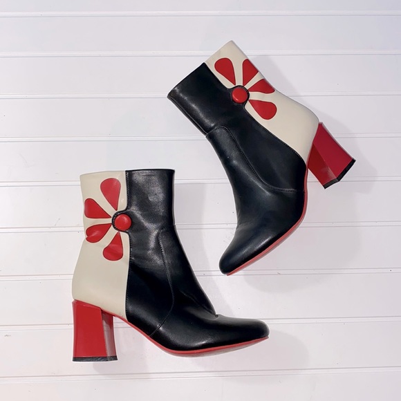 dancing days by banned Shoes - Dancing Days by Banned Strawberry Fields Booties